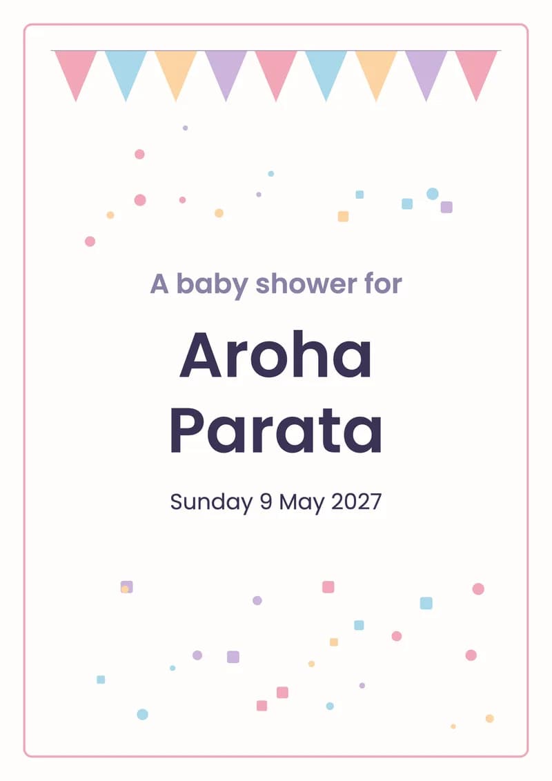 Baby Shower Party Kit