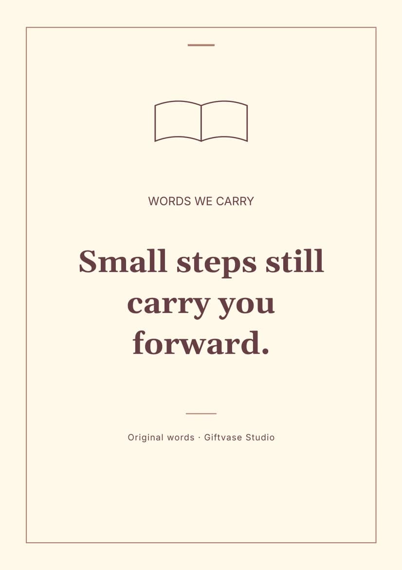 Words We Carry template preview