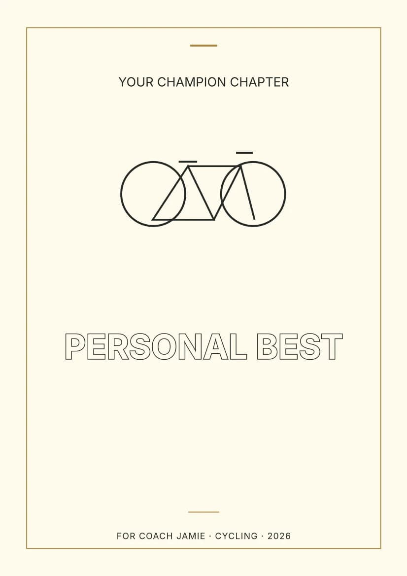 Your Champion Chapter template preview