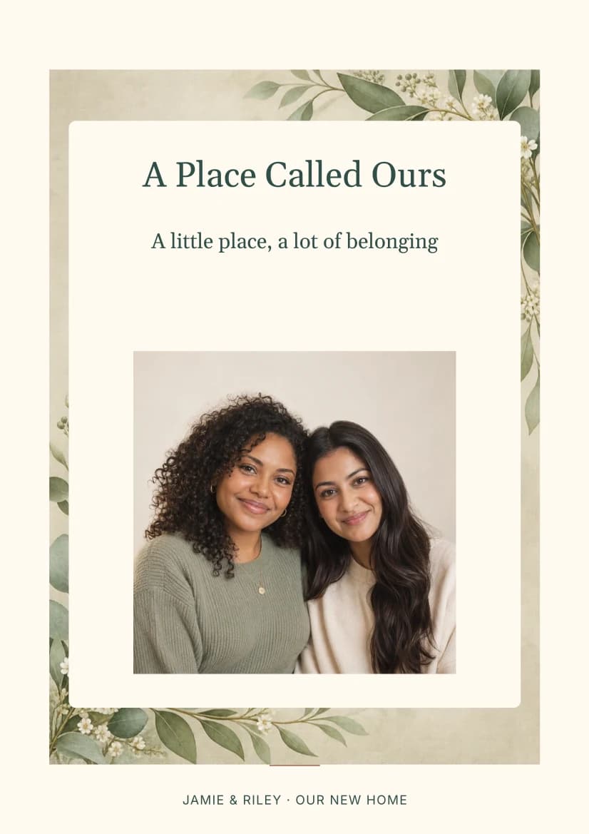 A Place Called Ours template preview