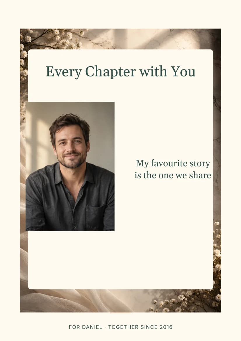Every Chapter with You template preview