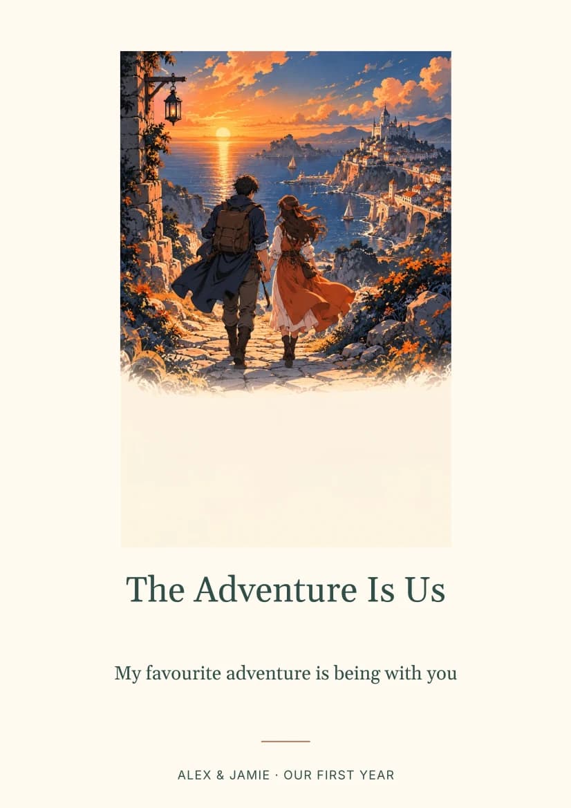 The Adventure Is Us template preview