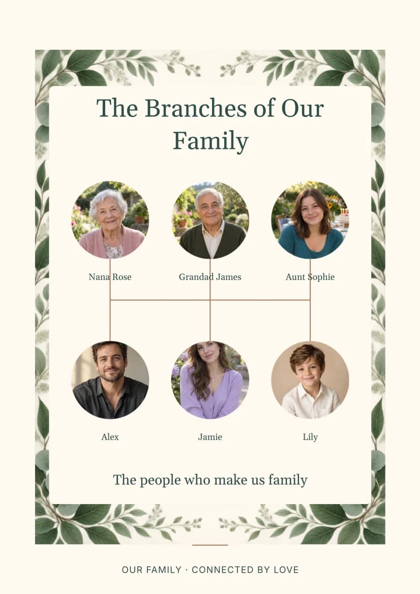 The Branches of Our Family