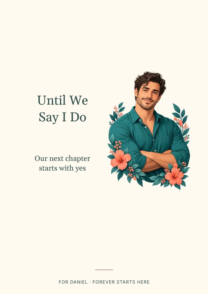 Until We Say I Do template preview