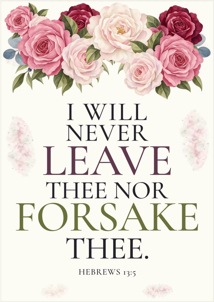 Rose Promise template preview