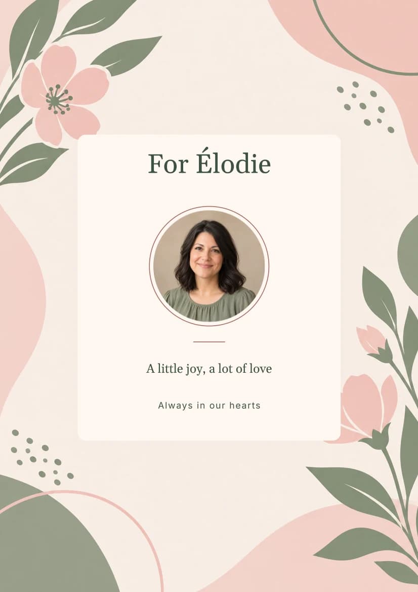 Blush & Sage template preview