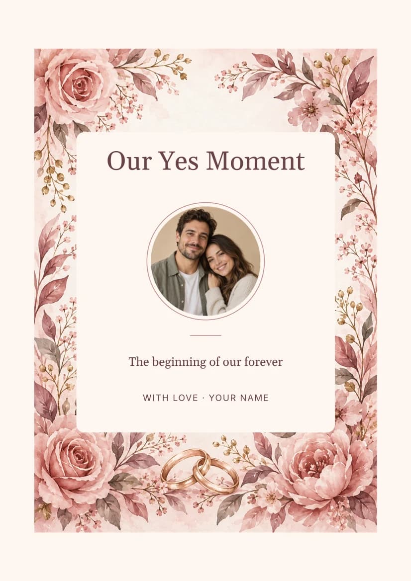 Our Yes Moment template preview