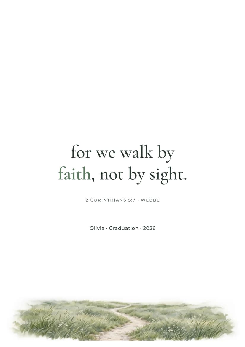 Walk by Faith
