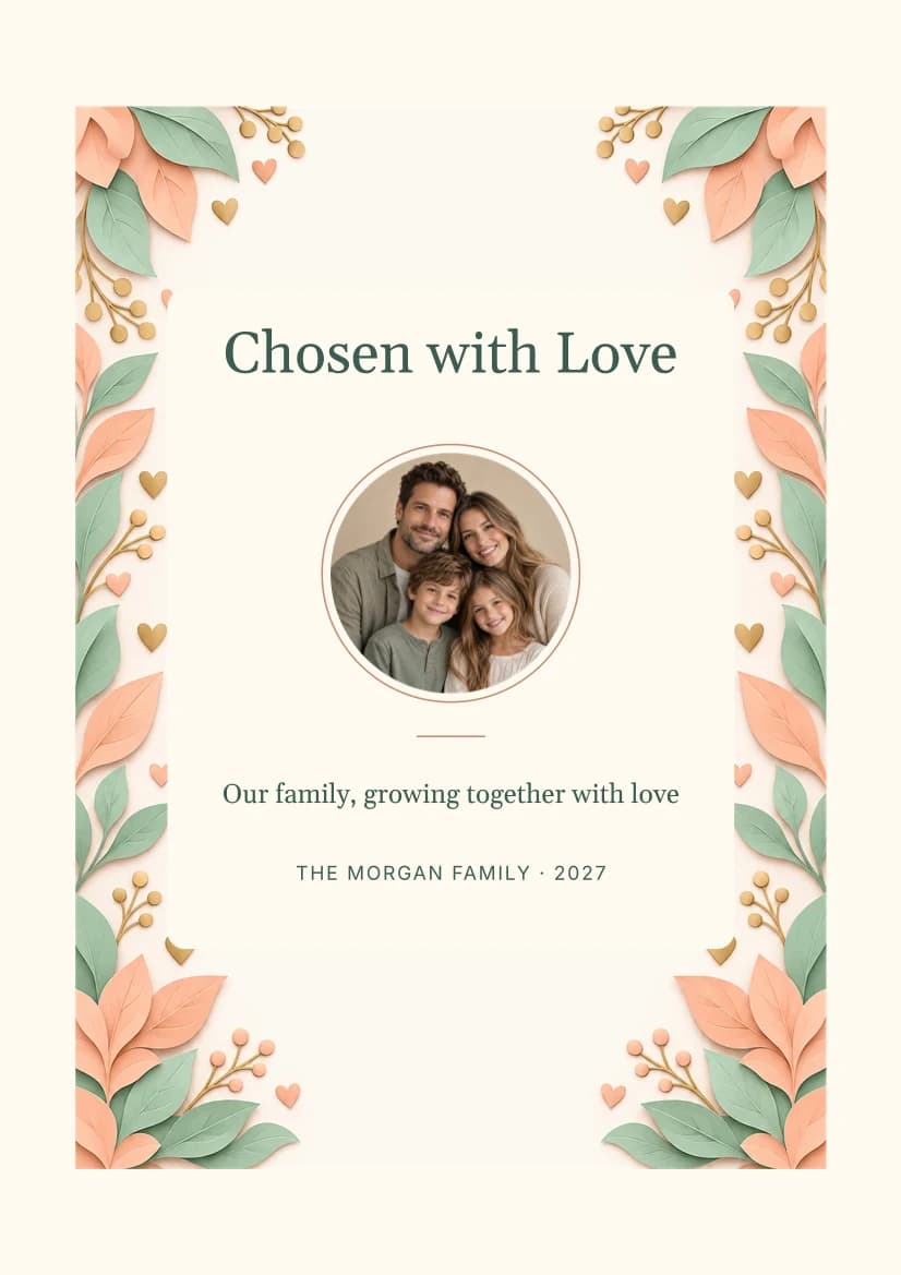Chosen with Love template preview