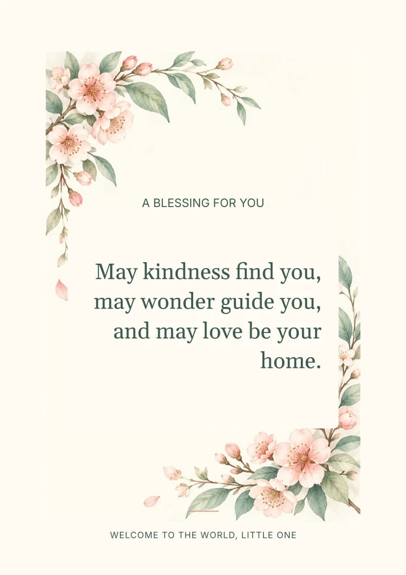 A Blessing for You