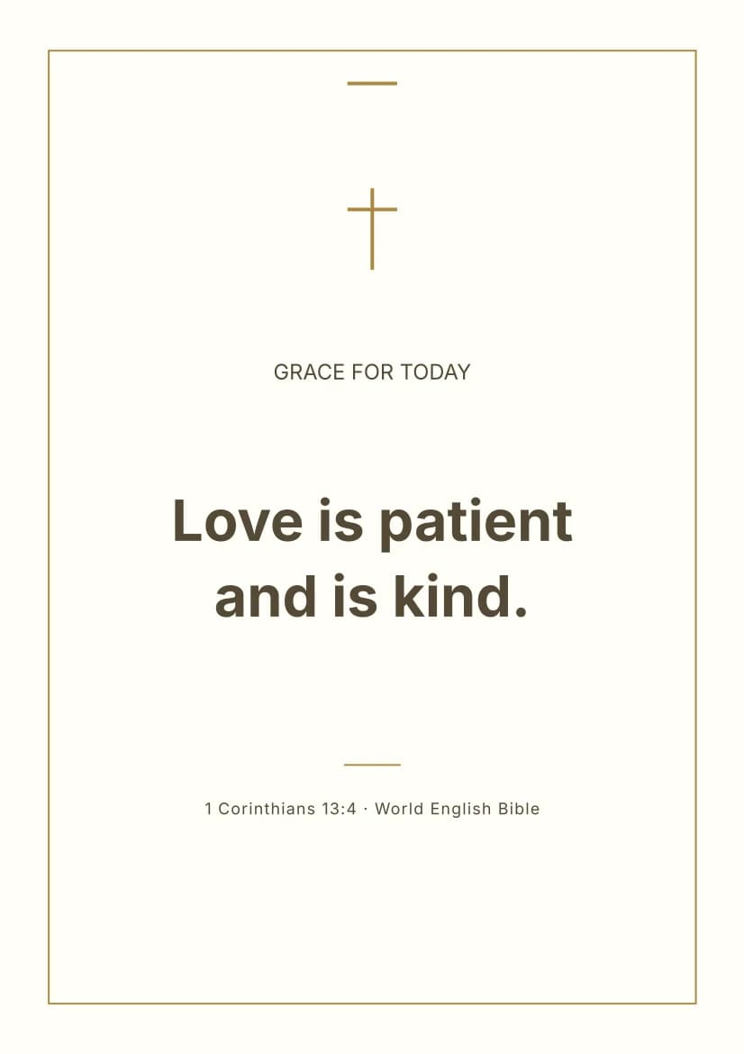 Grace for Today template preview