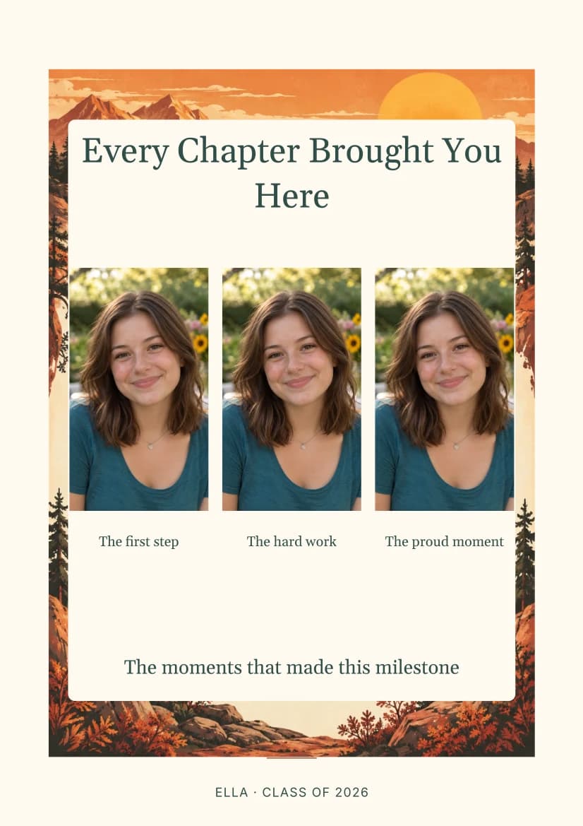 Every Chapter Brought You Here