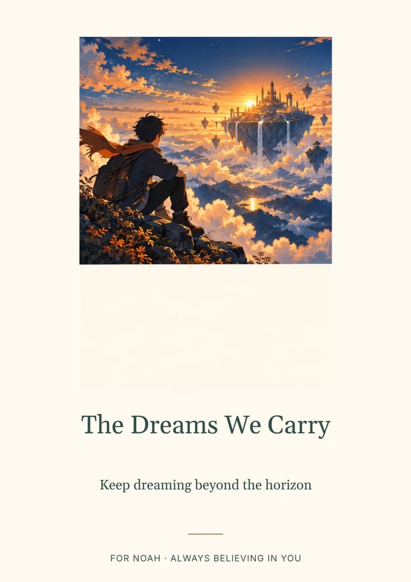 The Dreams We Carry template preview