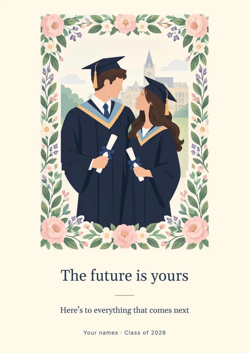 Graduates Together template preview