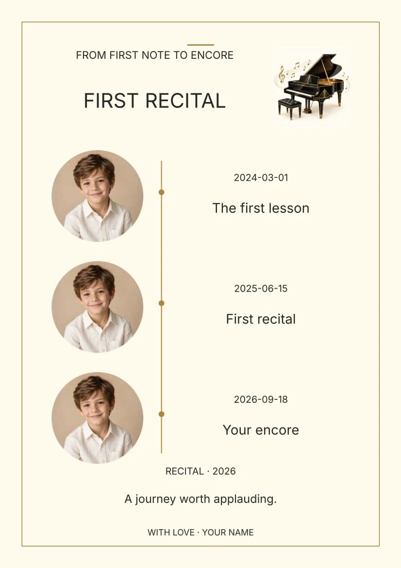 From First Note to Encore