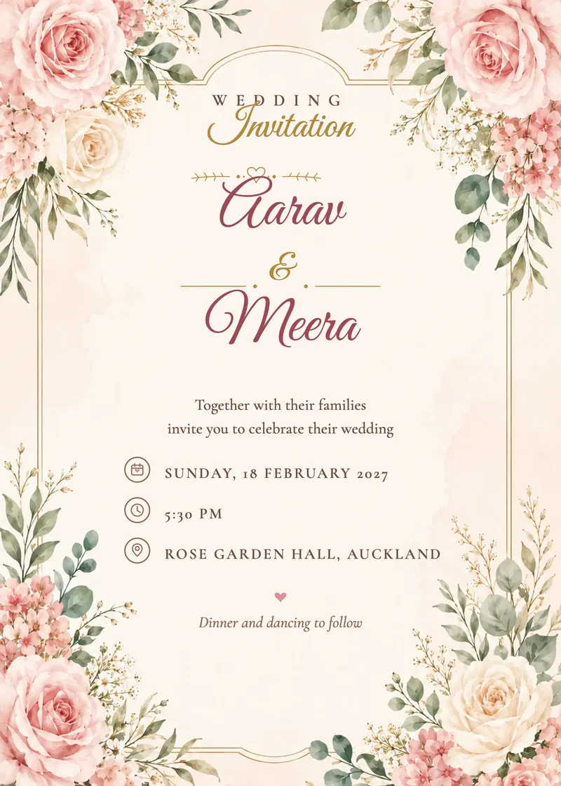 Rose Arch Wedding